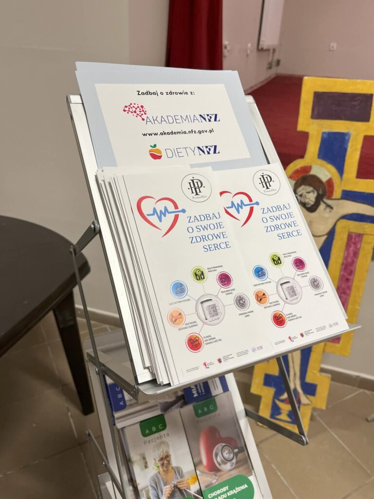 Autorskie ulotki fundacji